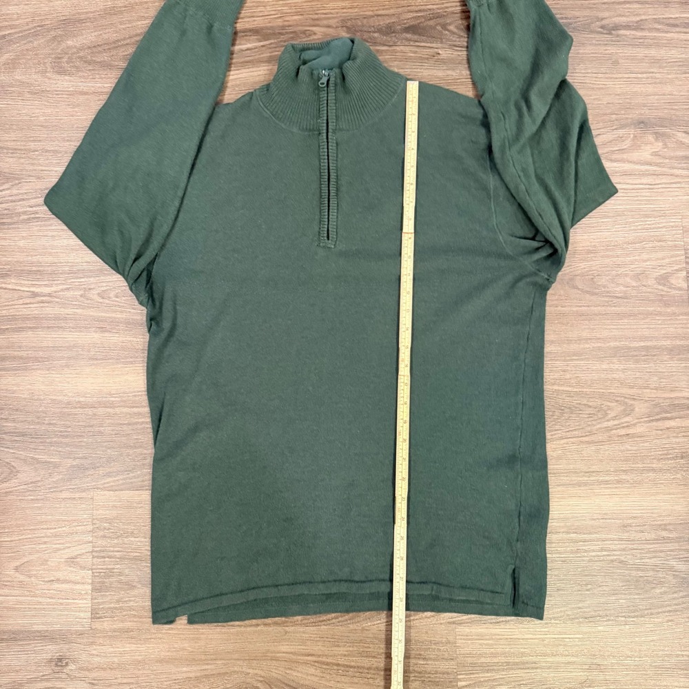 The North Face Mens Quarter Zip Pullover knit Sweater Casual Outdoors M - Picture 5 of 12